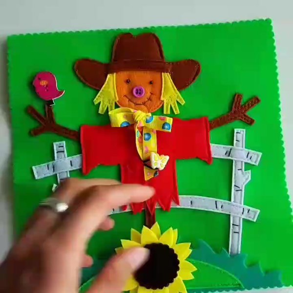 Пугало аппликация