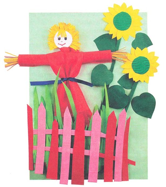 Объемная аппликация Масленица