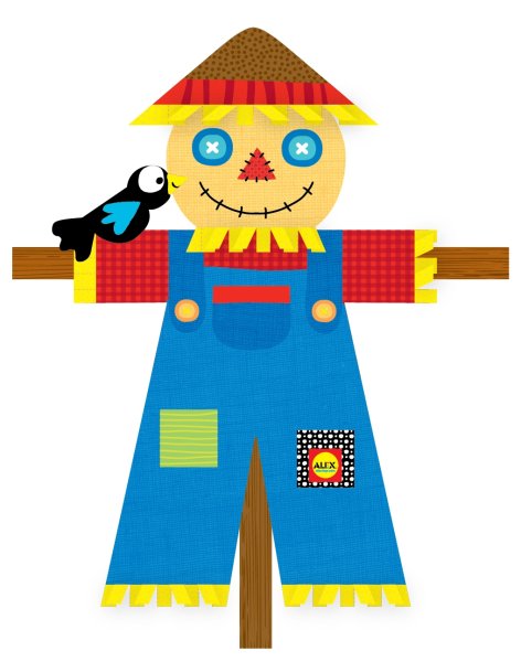 Пугало из бумаги