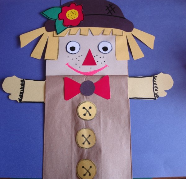 Поделка чучело огородное