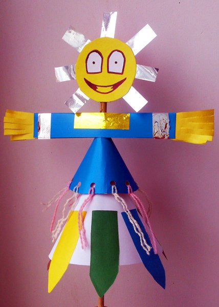 Объемные поделки на Масленицу