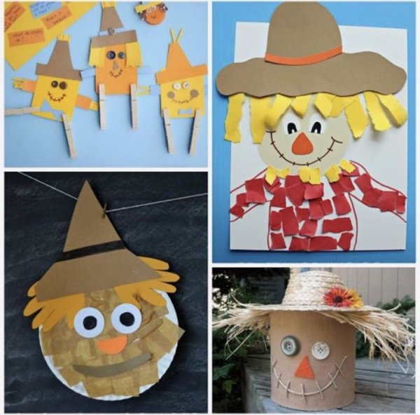 Пугало поделка