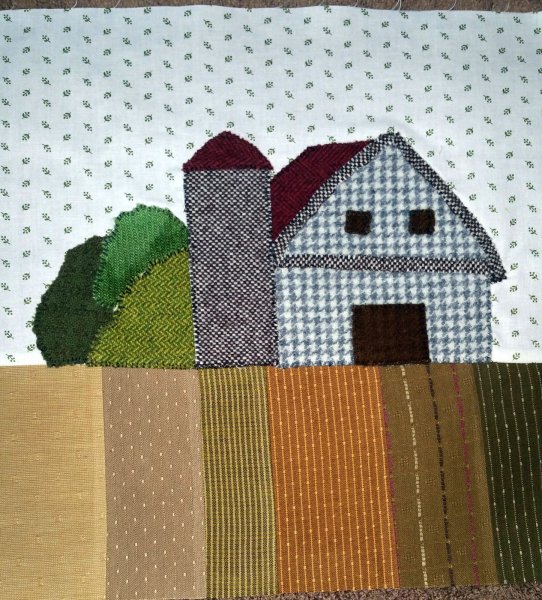 Пэчворк домики