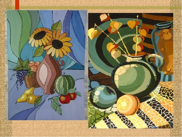 Декоративно плоскостная композиция