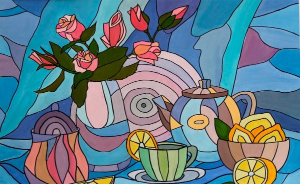 Дэвид Бейли декоративный натюрморт