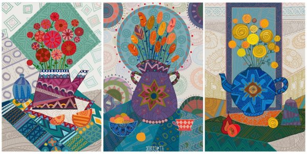 Декоративный натюрморт