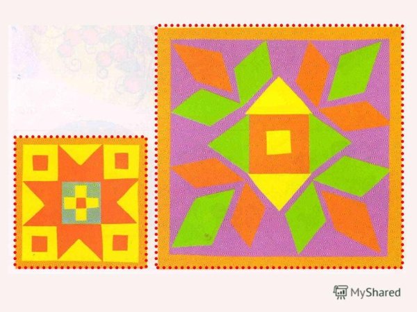 Аппликация коврик