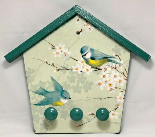 Аппликация в технике декупажа