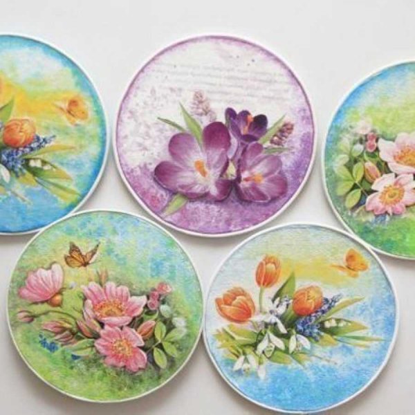 Декупаж салфетками в детском саду