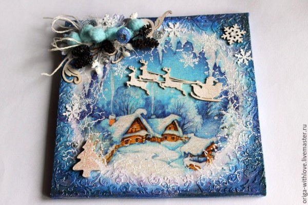 Новогоднее панно на стену