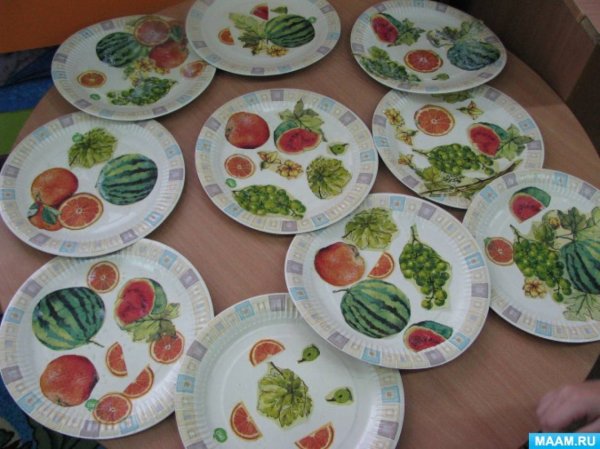 Декупаж в детском саду с детьми