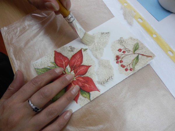 Декупаж салфетками