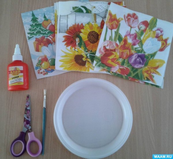 Декупаж в детском саду с детьми