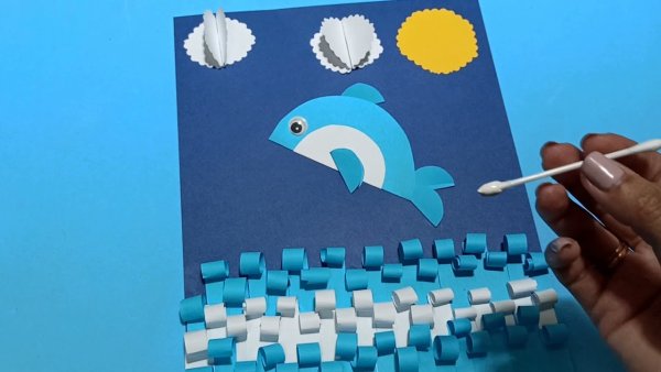 Поделка Дельфин