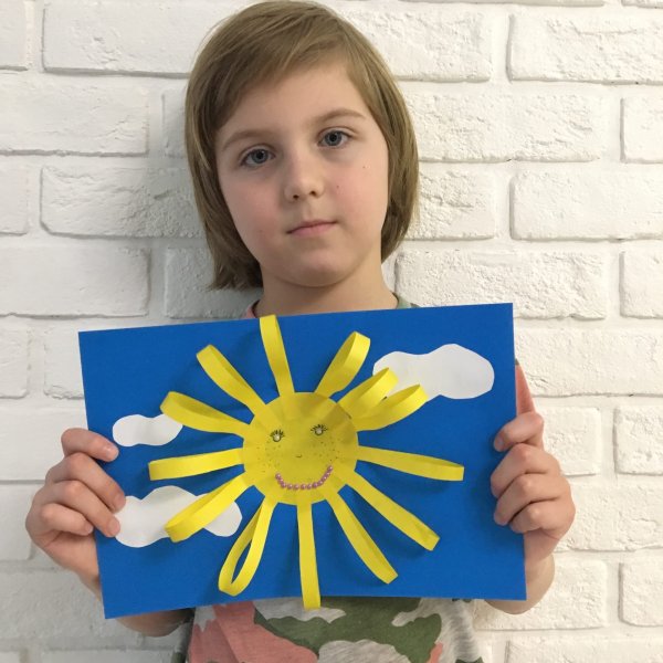 Аппликация на тему добрые дела