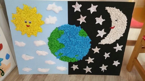 Аппликация день земли