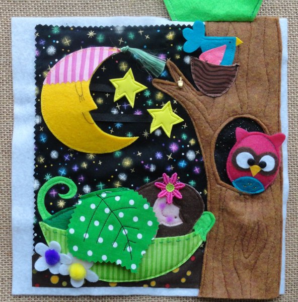 День ночь из фетра