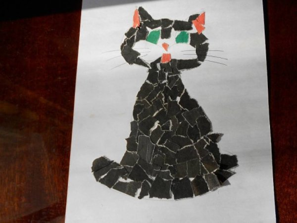 Обрывные аппликации