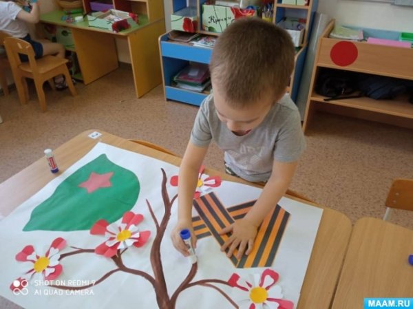 Аппликация памяти неизвестному солдату