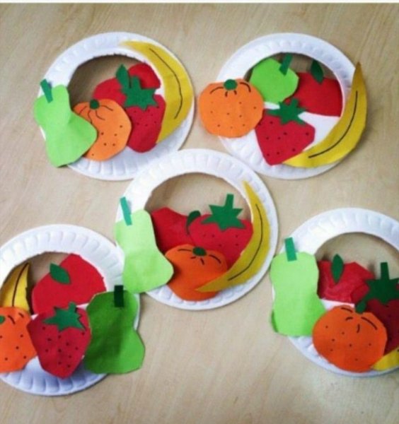 Поделка овощи для детей