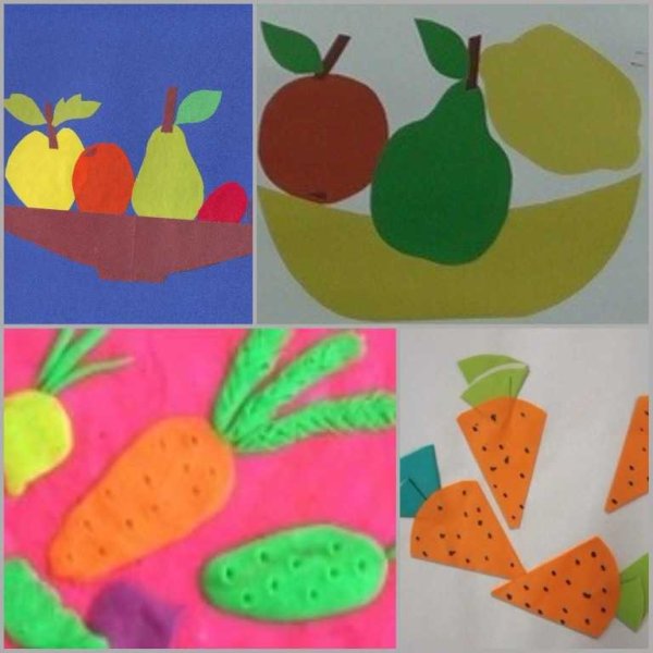 Аппликация в старшей группе