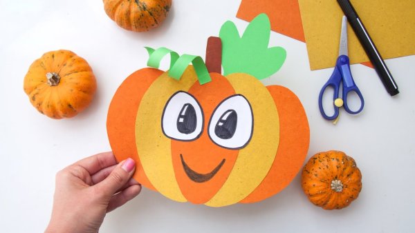 Тыква поделка для малышей