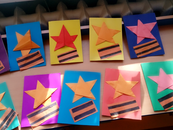 Поделки день Победы старшая группа