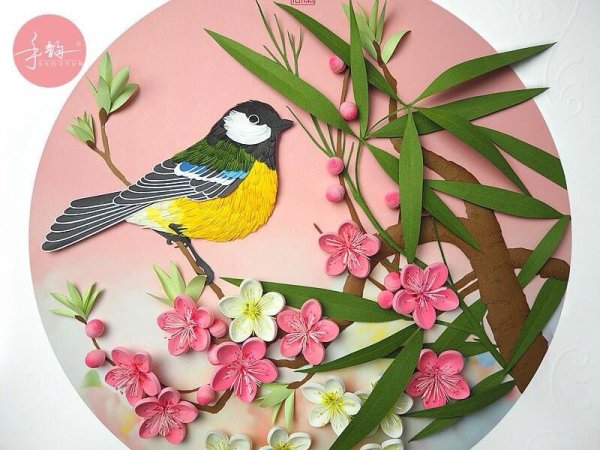 Весенняя аппликация