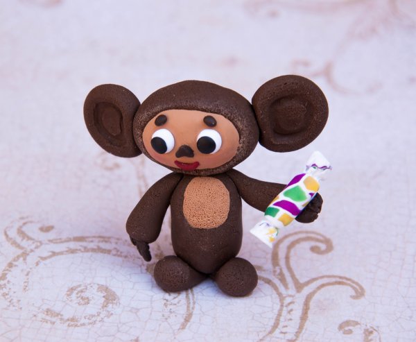 Игрушки из фетра Чебурашка