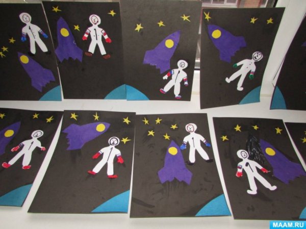 Аппликация в старшей группе