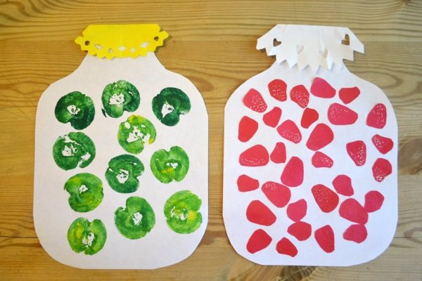 Аппликация ягоды