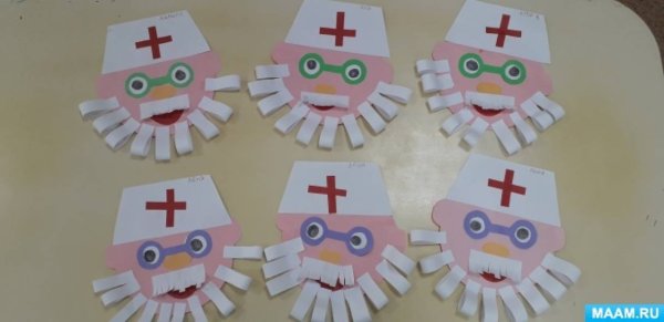 Аппликация по теме профессии в старшей группе