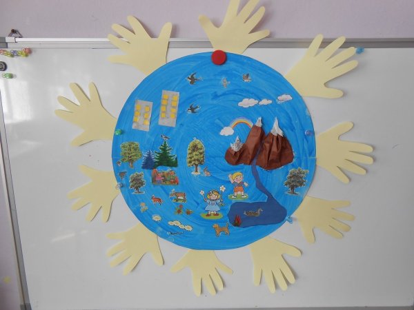 Аппликация день земли