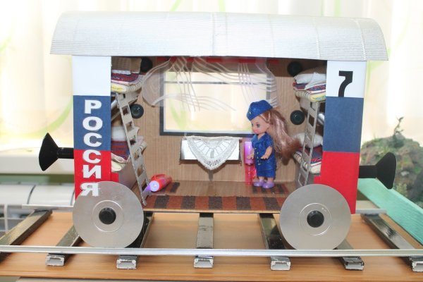 Поделки к Дню железнодорожника