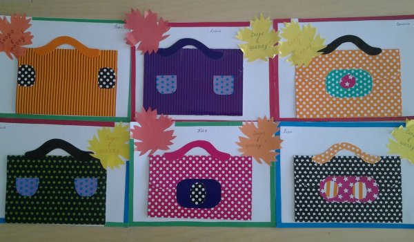 Аппликация в детском саду