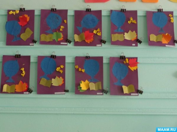 Аппликация в подготовительной группе