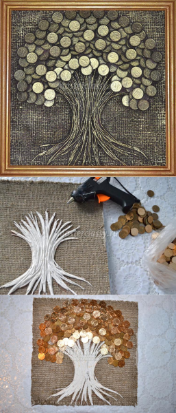 Панно "денежное дерево"