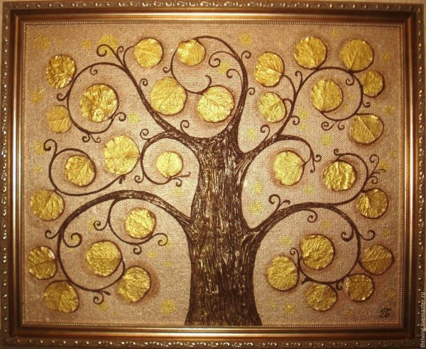 Денежное дерево картина