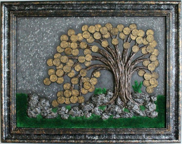 Панно "денежное дерево"