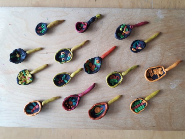 Ложка деревянная Расписная