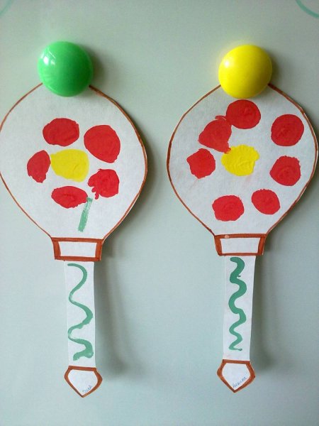 Аппликация посуда средняя группа