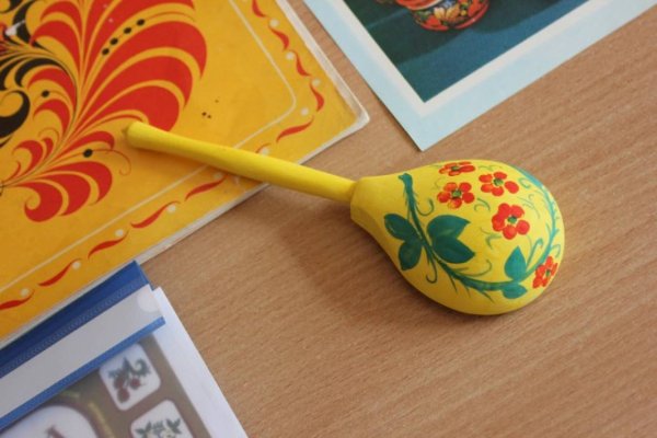 Роспись на ложках деревянных