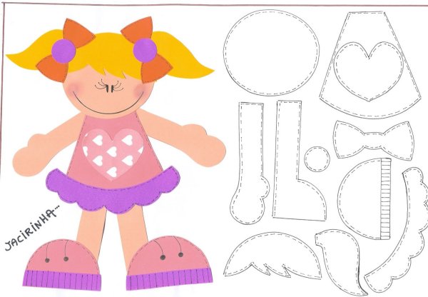 Аппликация шаблон