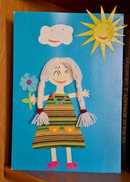 Аппликации и поделки из бумаги