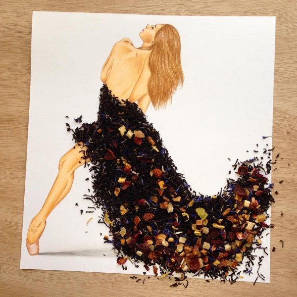 Фэшн иллюстрации Эдгар Артис