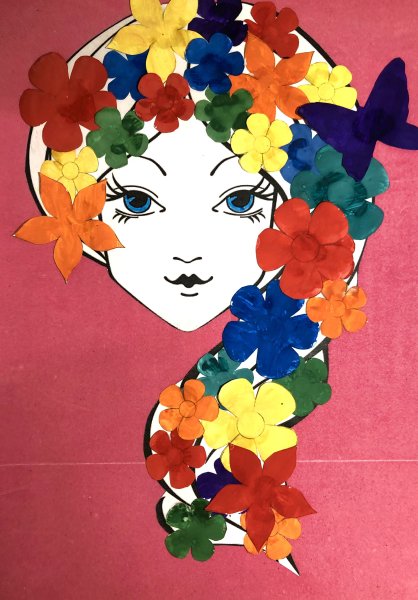 Аппликации для девочек