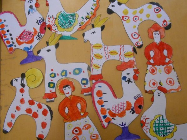 Декоративно-прикладное искусство в младшей группе