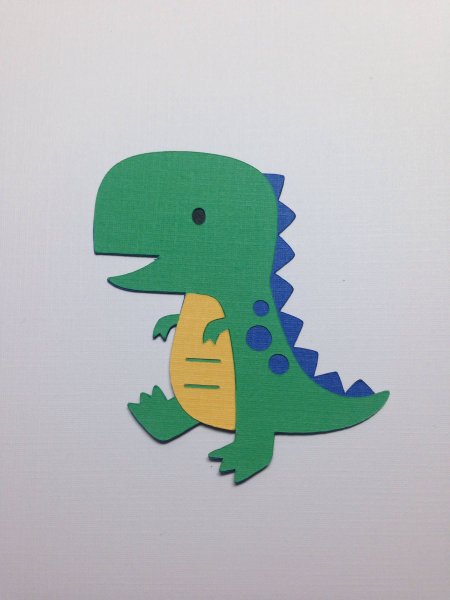 Поделка динозавр для детей