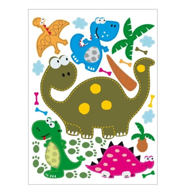 Динозавр аппликация для детей