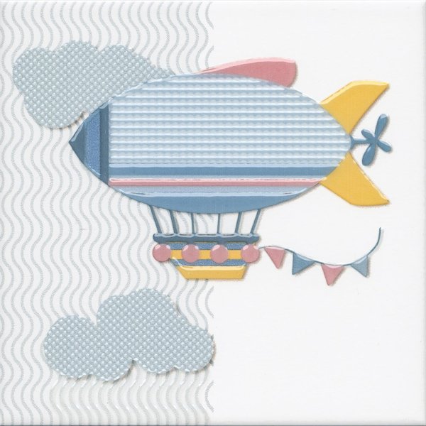 Вышивка крестом дирижабль